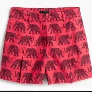 JCrew elephant high rise shorts 10